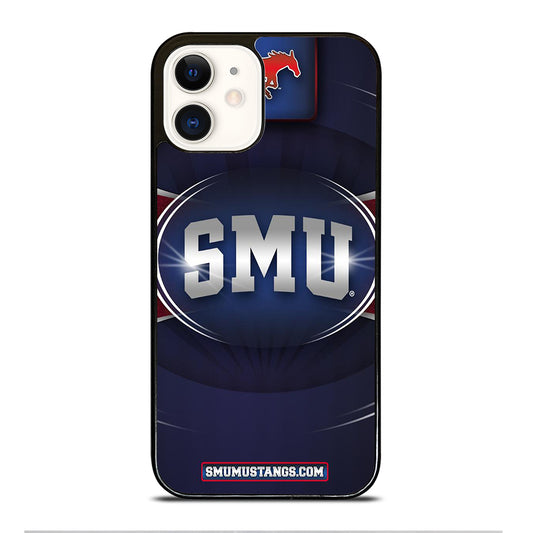 SMU MUSTANGS ICON iPhone 12 Case Cover