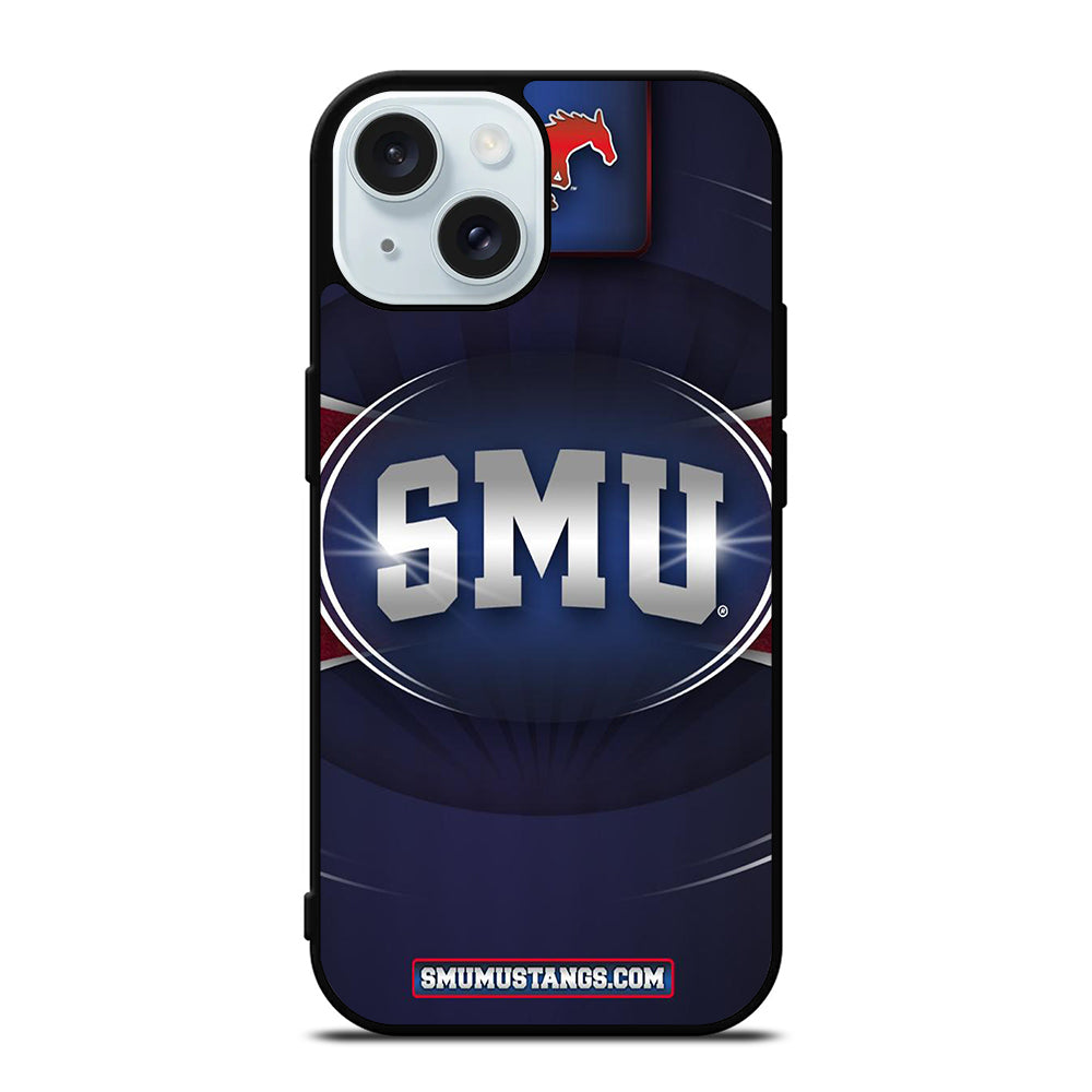 SMU MUSTANGS ICON iPhone 15 Case Cover