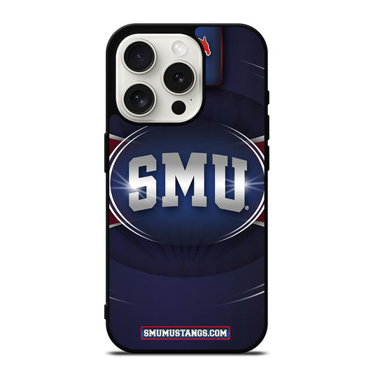 SMU MUSTANGS ICON iPhone 15 Pro Case Cover