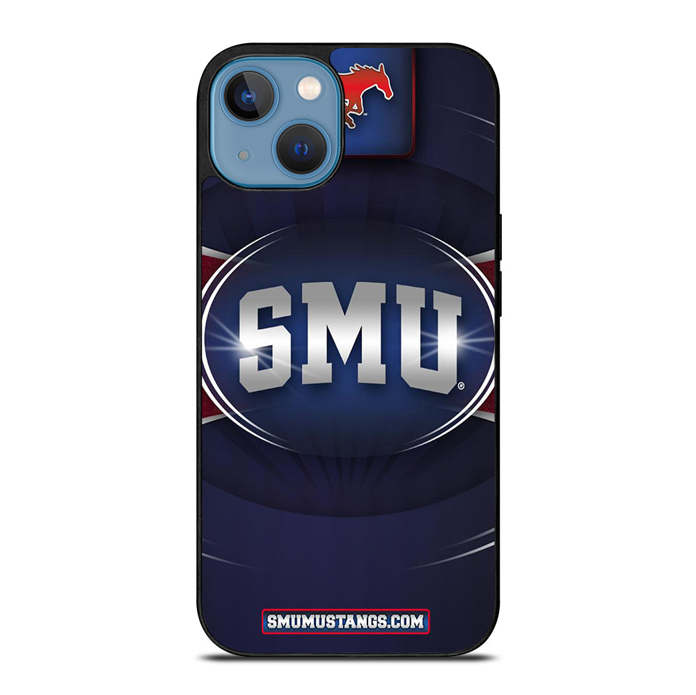 SMU MUSTANGS ICON iPhone 13 Case Cover