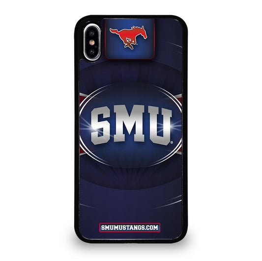 SMU MUSTANGS ICON iPhone XS Max Case Cover