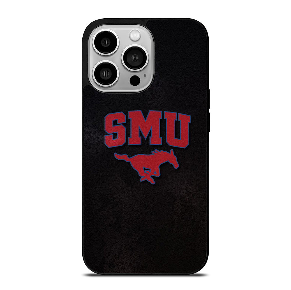 SMU MUSTANGS NFL LOGO iPhone 14 Pro Case Cover