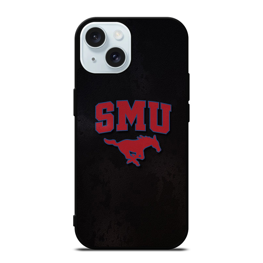 SMU MUSTANGS NFL LOGO iPhone 15 Case Cover