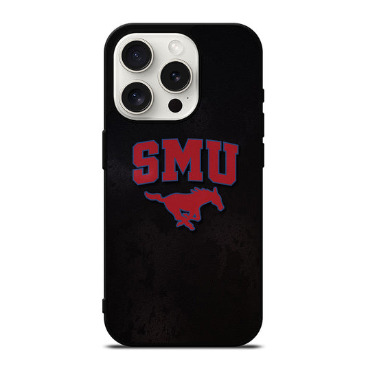 SMU MUSTANGS NFL LOGO iPhone 15 Pro Case Cover