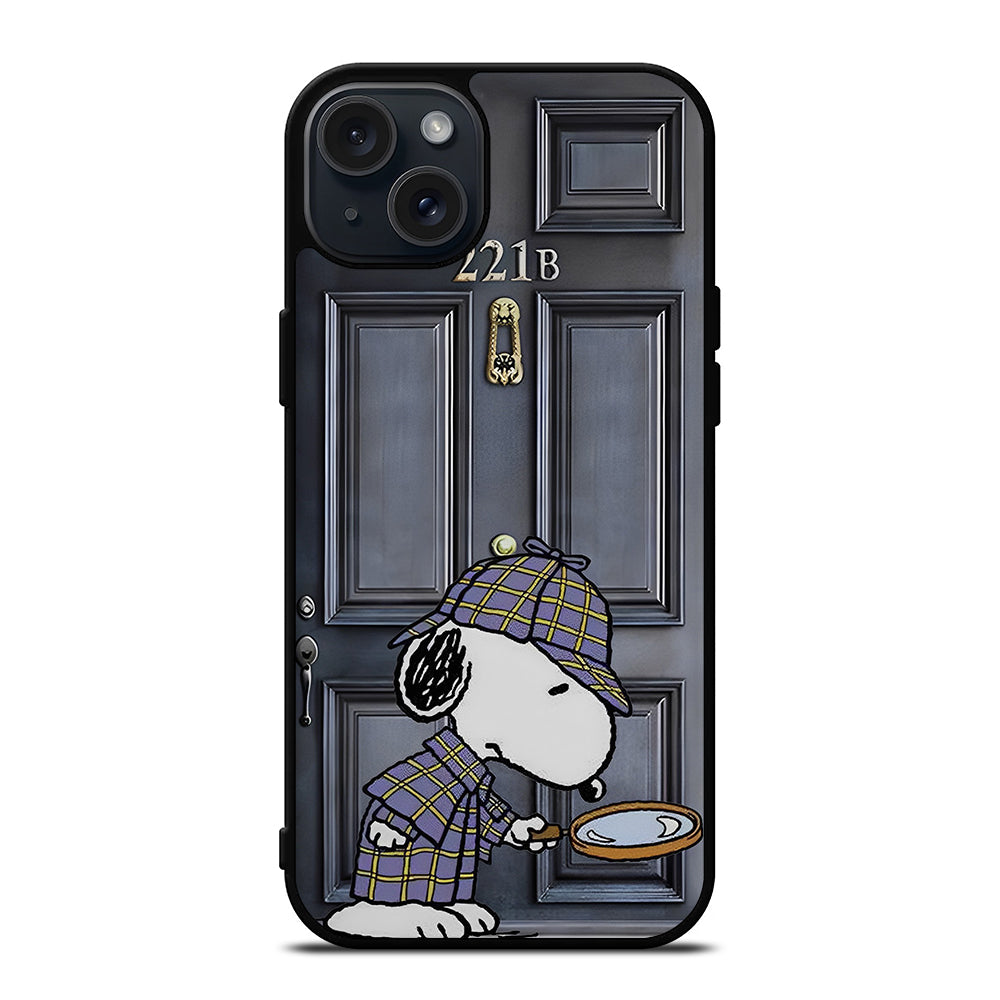 SNOOPY DOG DETECTIVE iPhone 15 Plus Case Cover