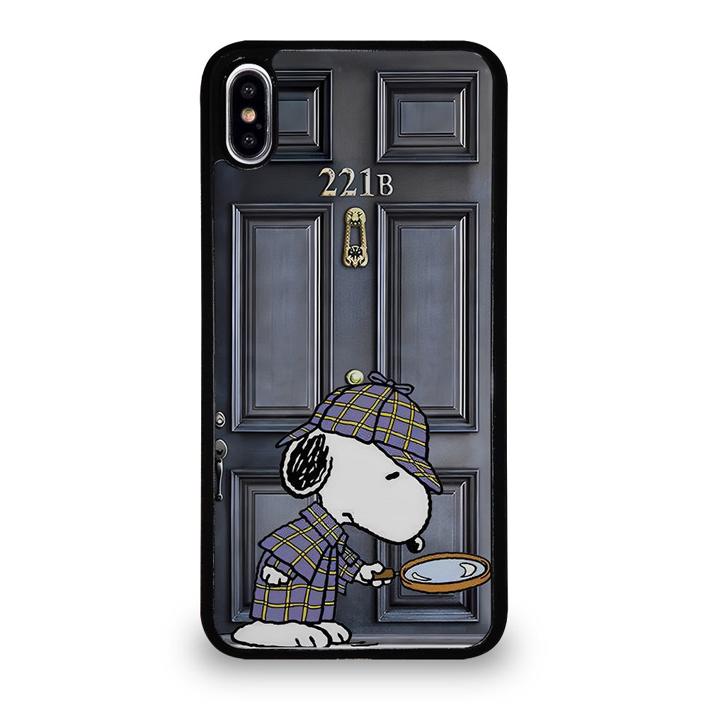 SNOOPY DOG DETECTIVE iPhone XS Max Case Cover