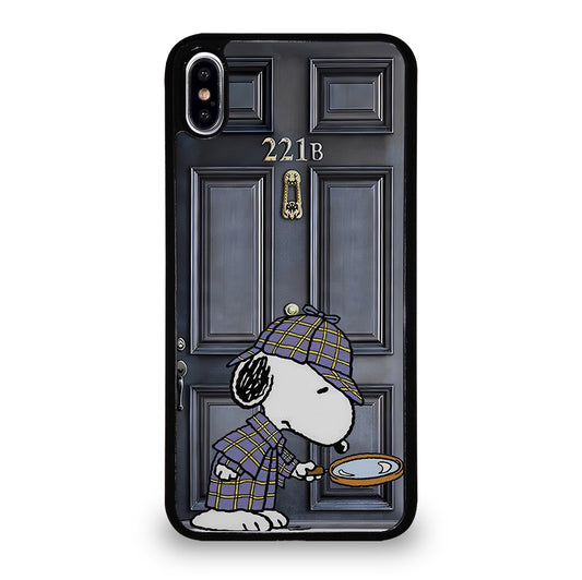 SNOOPY DOG DETECTIVE iPhone XS Max Case Cover