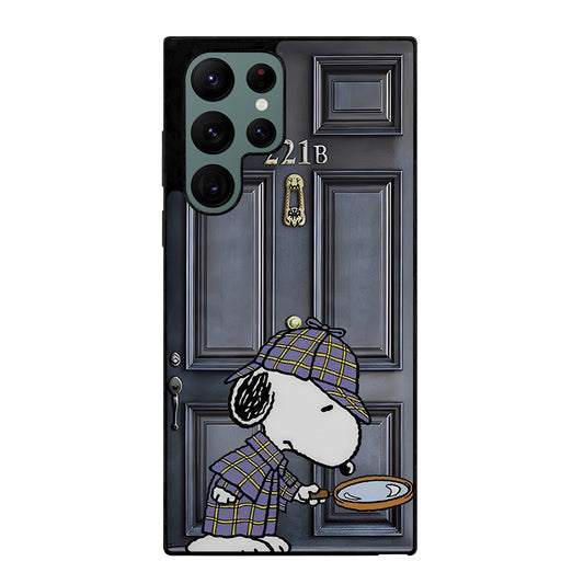 SNOOPY DOG DETECTIVE Samsung Galaxy S22 Ultra Case Cover