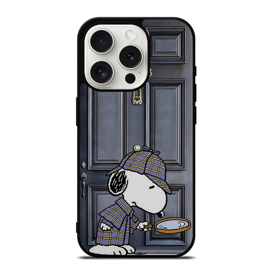 SNOOPY DOG DETECTIVE iPhone 15 Pro Case Cover