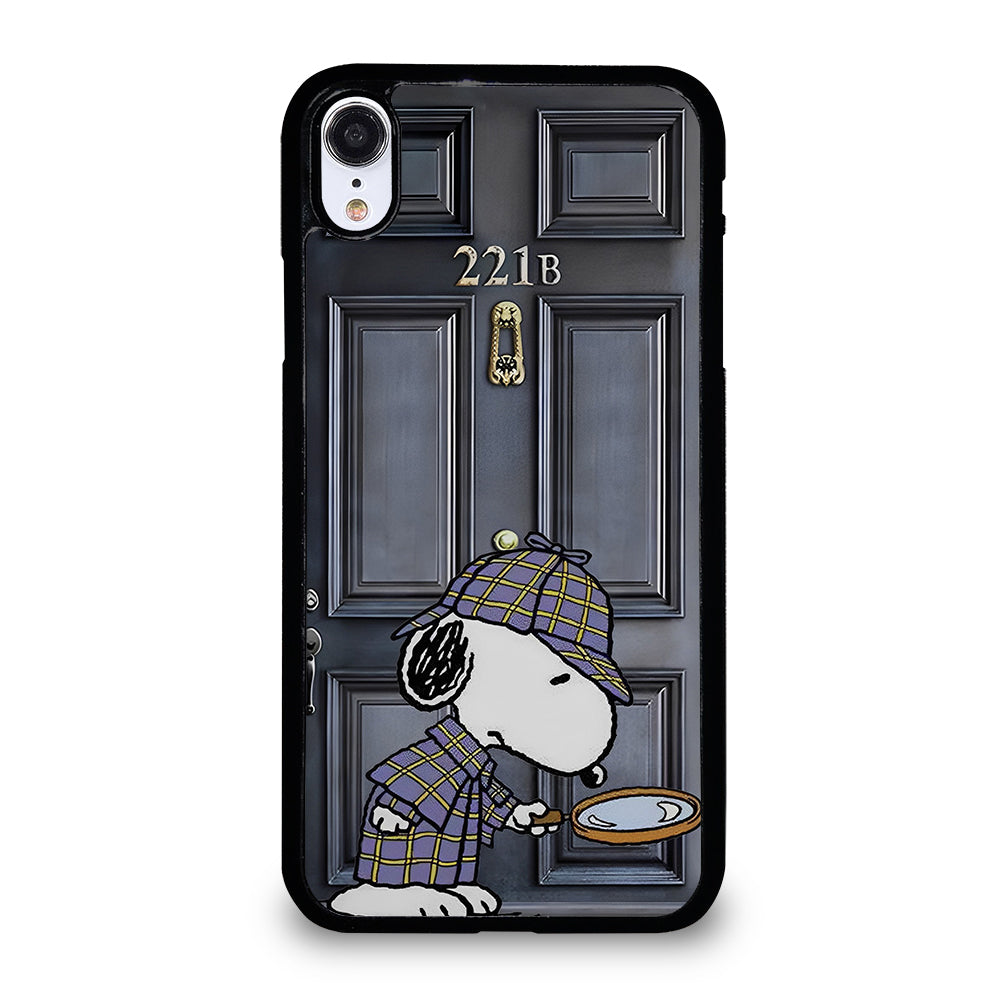 SNOOPY DOG DETECTIVE iPhone XR Case Cover