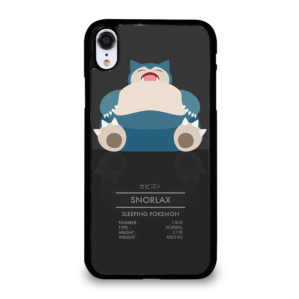 SNORLAX CUTE POKEMON iPhone XR Case Cover
