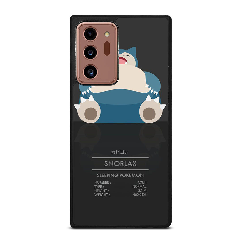 SNORLAX CUTE POKEMON Samsung Galaxy Note 20 Ultra Case Cover