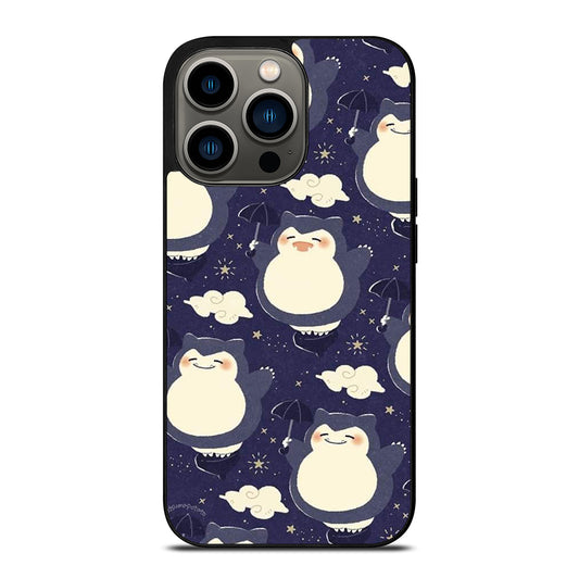 SNORLAX CUTE POKEMON COLLAGE iPhone 13 Pro Case Cover