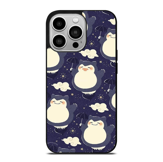 SNORLAX CUTE POKEMON COLLAGE iPhone 14 Pro Case Cover
