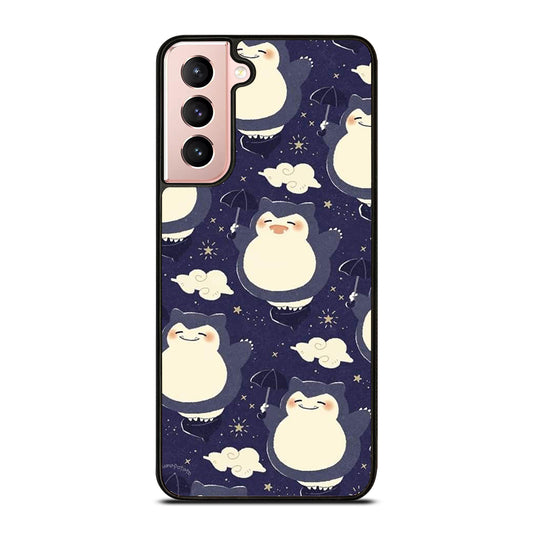 SNORLAX CUTE POKEMON COLLAGE Samsung Galaxy S21 Case Cover
