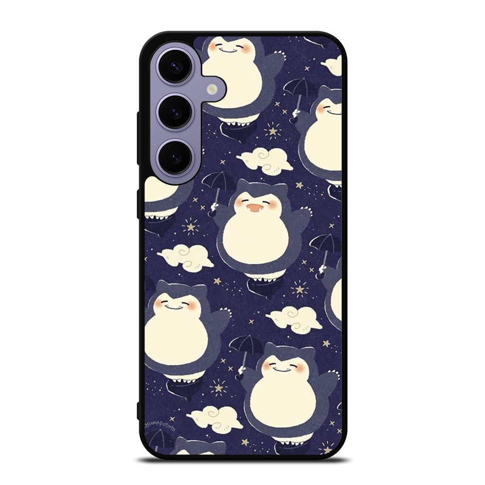 SNORLAX CUTE POKEMON COLLAGE Samsung Galaxy S24 Plus Case Cover