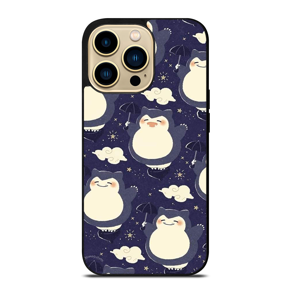 SNORLAX CUTE POKEMON COLLAGE iPhone 14 Pro Max Case Cover