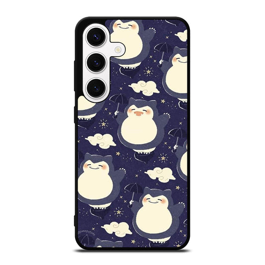 SNORLAX CUTE POKEMON COLLAGE Samsung Galaxy S24 Case Cover