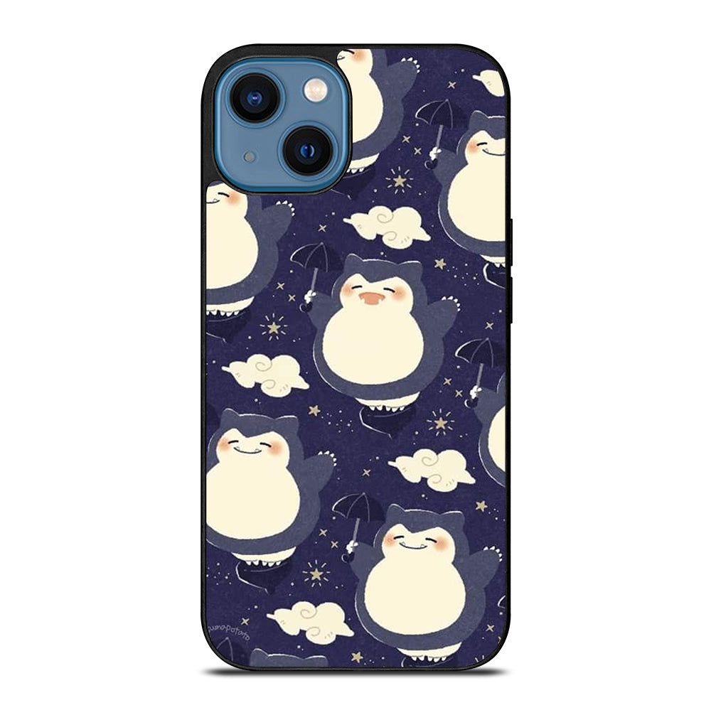 SNORLAX CUTE POKEMON COLLAGE iPhone 14 Case Cover