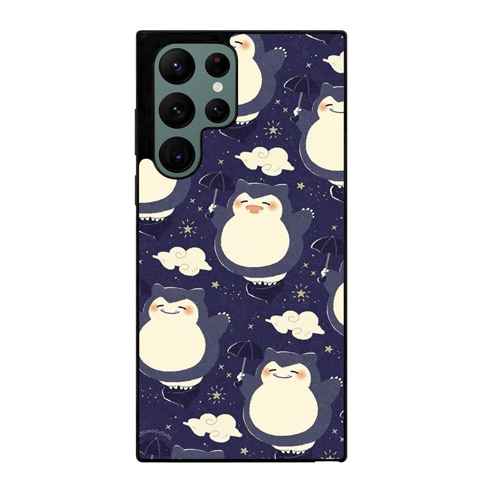 SNORLAX CUTE POKEMON COLLAGE Samsung Galaxy S22 Ultra Case Cover