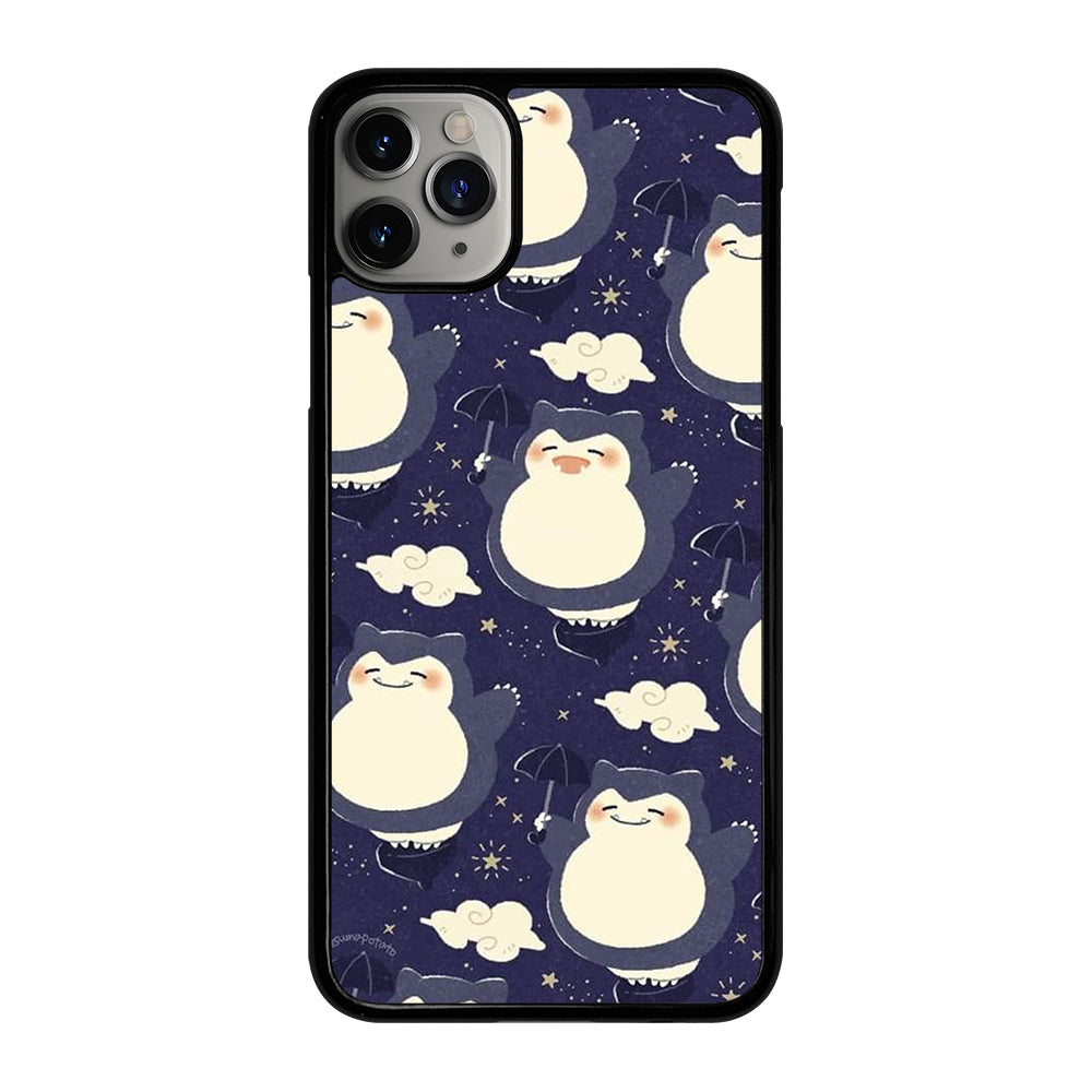 SNORLAX CUTE POKEMON COLLAGE iPhone 11 Pro Max Case Cover