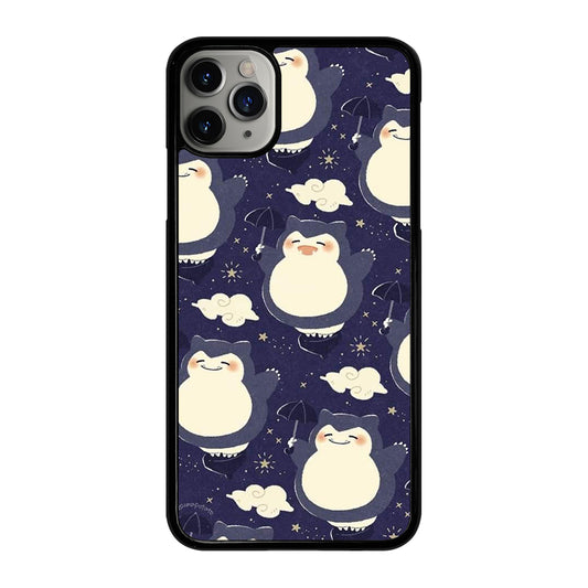 SNORLAX CUTE POKEMON COLLAGE iPhone 11 Pro Max Case Cover