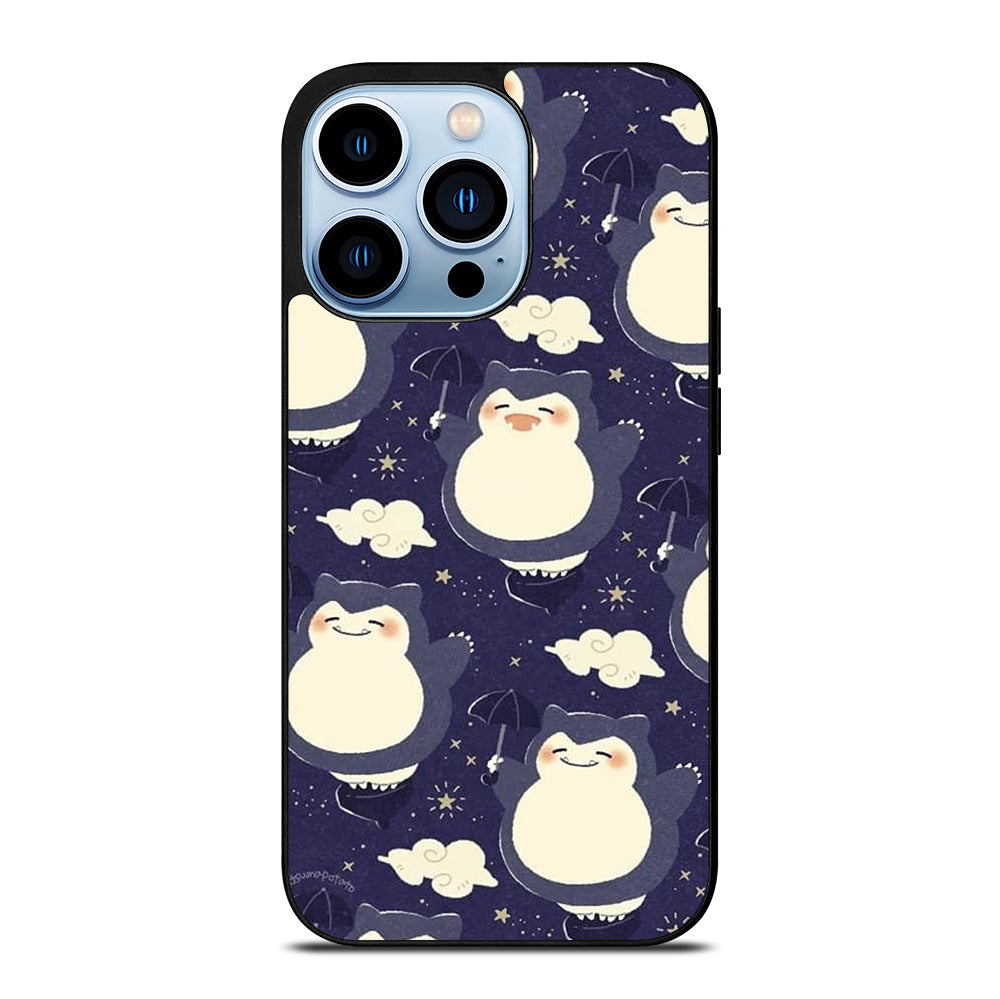SNORLAX CUTE POKEMON COLLAGE iPhone 13 Pro Max Case Cover