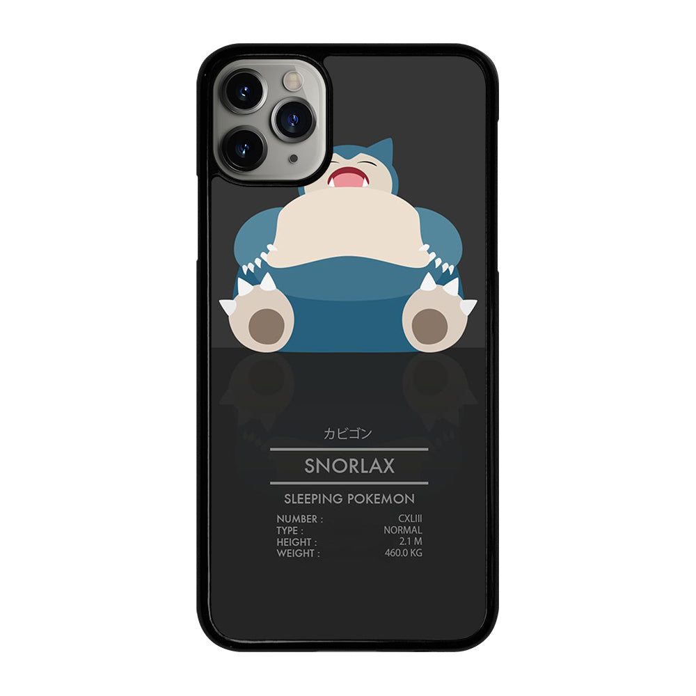 SNORLAX CUTE POKEMON iPhone 11 Pro Max Case Cover