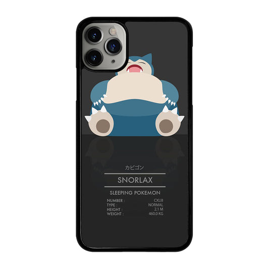 SNORLAX CUTE POKEMON iPhone 11 Pro Max Case Cover