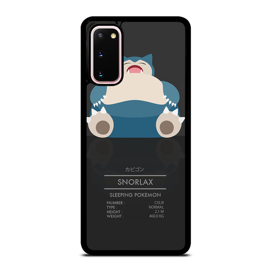 SNORLAX CUTE POKEMON Samsung Galaxy S20 Case Cover