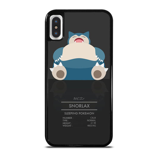 SNORLAX CUTE POKEMON iPhone X / XS Case Cover