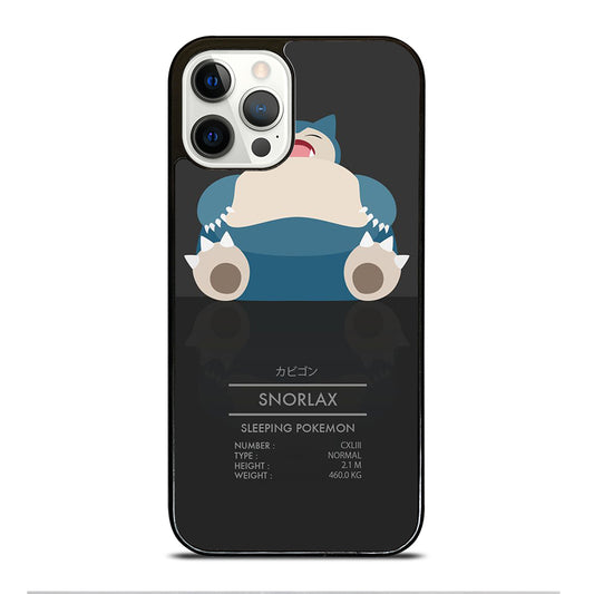 SNORLAX CUTE POKEMON iPhone 12 Pro Case Cover