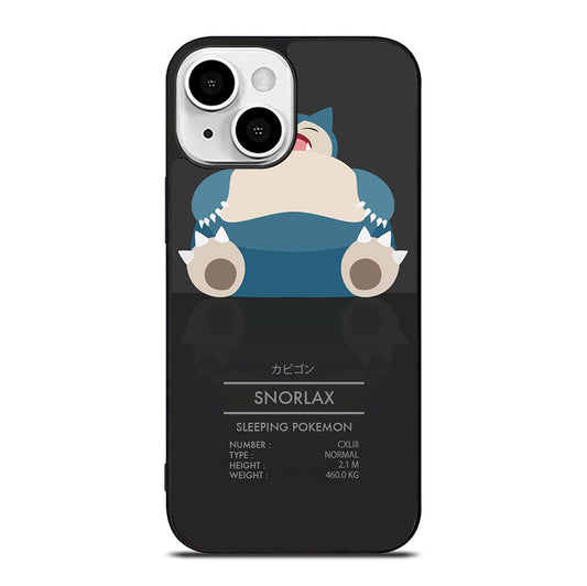 SNORLAX CUTE POKEMON iPhone 13 Mini Case Cover