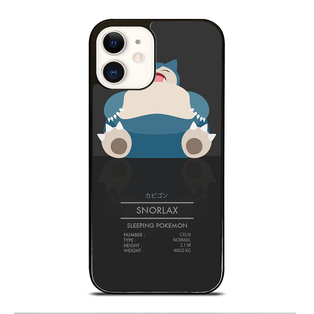 SNORLAX CUTE POKEMON iPhone 12 Case Cover