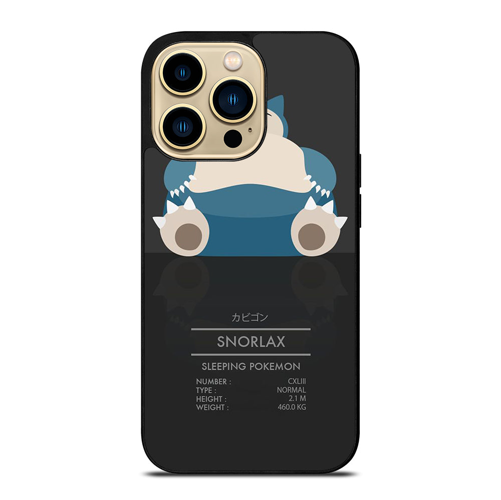 SNORLAX CUTE POKEMON iPhone 14 Pro Max Case Cover