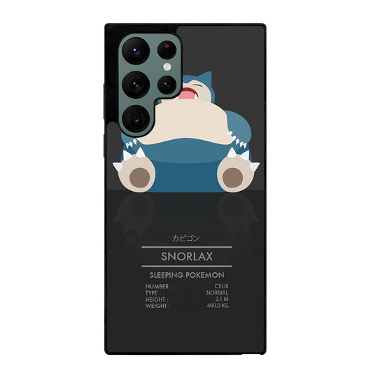 SNORLAX CUTE POKEMON Samsung Galaxy S22 Ultra Case Cover