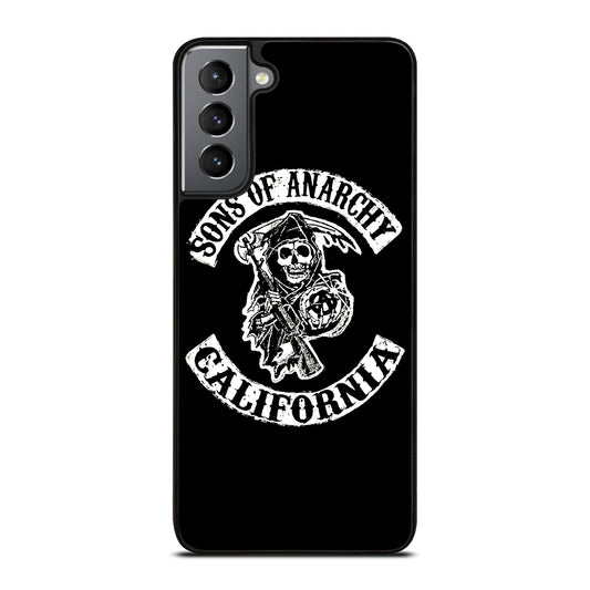SONS OF ANARCHY BLACK LOGO 2 Samsung Galaxy S21 Plus Case Cover