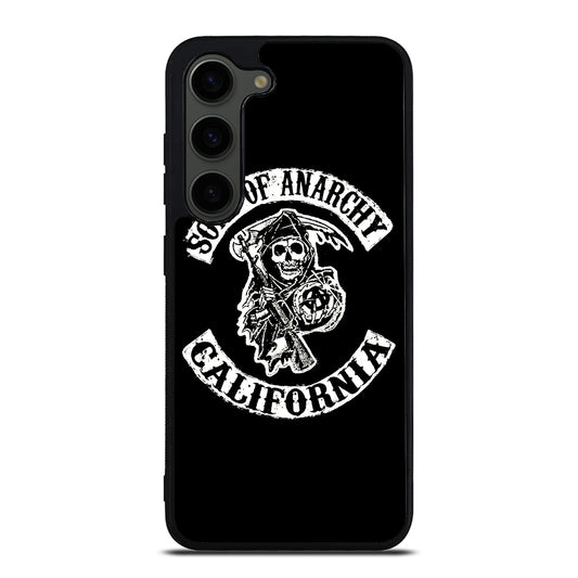 SONS OF ANARCHY BLACK LOGO 2 Samsung Galaxy S23 Plus Case Cover