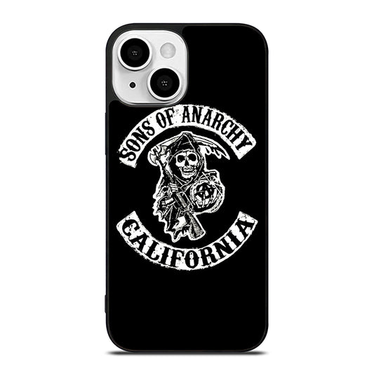 SONS OF ANARCHY BLACK LOGO 2 iPhone 13 Mini Case Cover