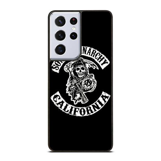 SONS OF ANARCHY BLACK LOGO 2 Samsung Galaxy S21 Ultra Case Cover