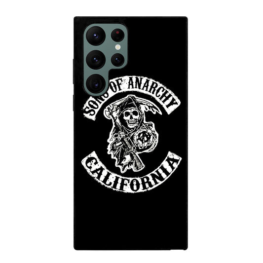 SONS OF ANARCHY BLACK LOGO 2 Samsung Galaxy S22 Ultra Case Cover