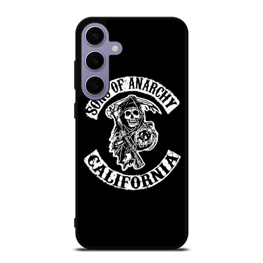 SONS OF ANARCHY BLACK LOGO 2 Samsung Galaxy S24 Plus Case Cover