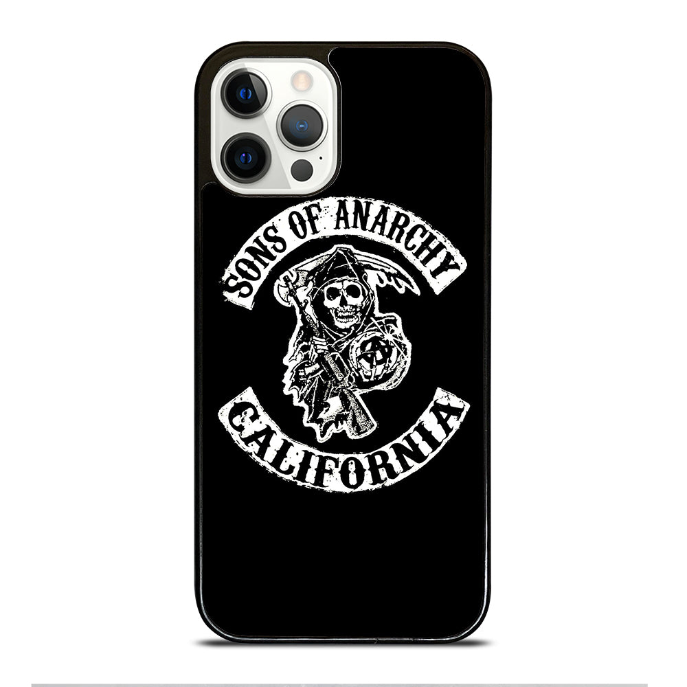 SONS OF ANARCHY BLACK LOGO 2 iPhone 12 Pro Case Cover