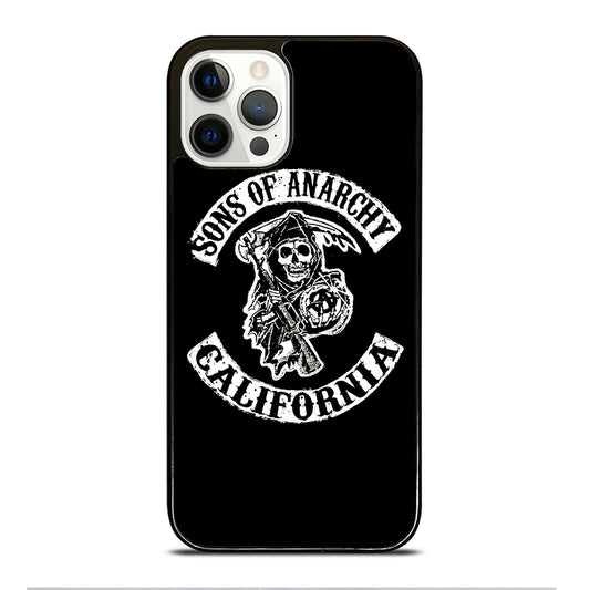 SONS OF ANARCHY BLACK LOGO 2 iPhone 12 Pro Case Cover