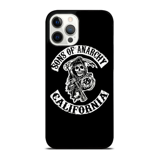 SONS OF ANARCHY BLACK LOGO 2 iPhone 12 Pro Max Case Cover