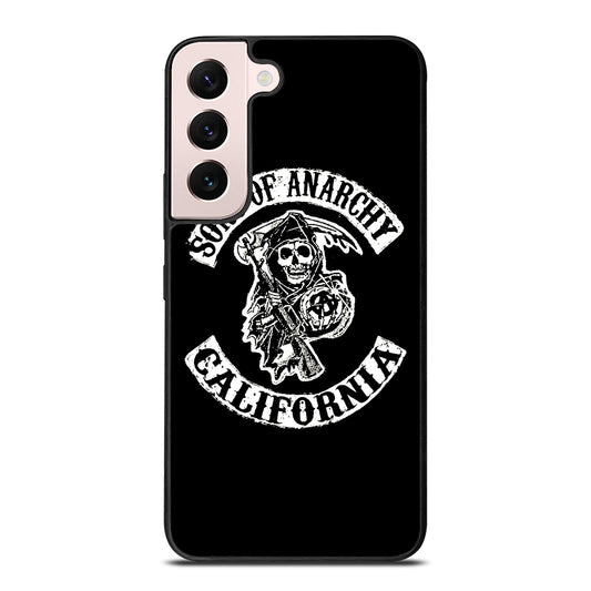 SONS OF ANARCHY BLACK LOGO 2 Samsung Galaxy S22 Plus Case Cover
