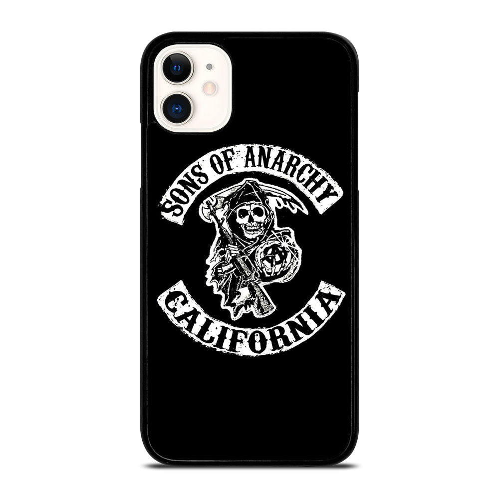 SONS OF ANARCHY BLACK LOGO 2 iPhone 11 Case Cover