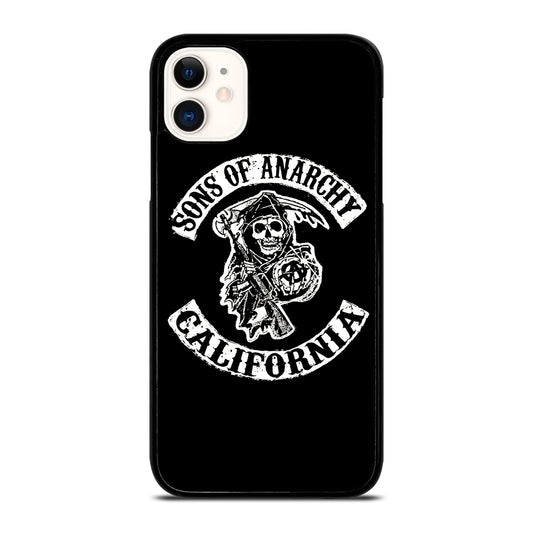 SONS OF ANARCHY BLACK LOGO 2 iPhone 11 Case Cover