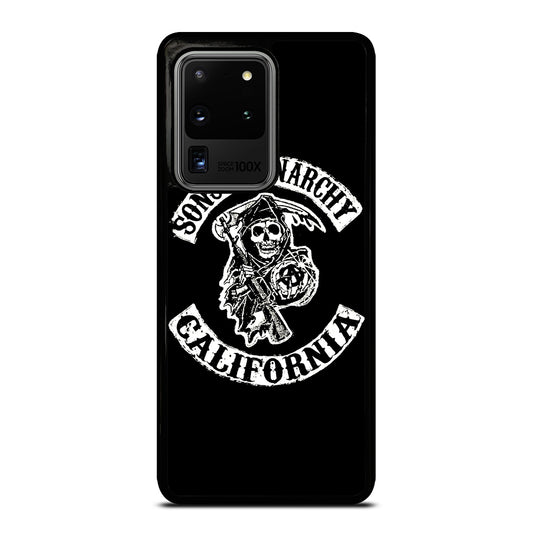 SONS OF ANARCHY BLACK LOGO 2 Samsung Galaxy S20 Ultra Case Cover