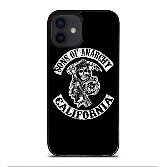 SONS OF ANARCHY BLACK LOGO 2 iPhone 12 Mini Case Cover